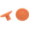 Generico Cappucci per joystick per ANBERNIC RG406V / RG406H / RG476H / RG477M console di gioco, ricambio e modifica dei cappucci dei pulsanti dei thumbstick, confezione da 2 pezzi (orange)