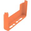 URPIZY Impugnatura ergonomica per pla per controller AYN, sottile, leggera e antiscivolo, comodo accessorio da gioco in bianco (arancione)