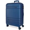 MOVOM Galaxy, valigie da cabina, realizzate in ABS, un materiale resistente e leggero, chiusura a combinazione laterale nella valigia per viaggiare in sicurezza, quattro ruote doppie di rotazione