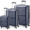 MODO BY RV RONCATO Modo by Roncato Venus Set 3 Trolley, Unisex - Adulto, Graphite, L + M +C
