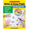 Mary Rosenberg Write & Draw Math: Kindergarten (Tascabile)