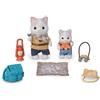Epoch Sylvanian Families Doki Exploration Set Latte Gatto Fratello Bambola KO-76