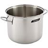 Barazzoni Pentola Ø18 cm, Made in Italy, Capacità 3,1 lt, Acciaio Inox 18/10, Induzione+Gas. Triplo fondo. PFAS free. Linea Bonita