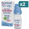 Isomar Occhi Rossi Gocce Oculari Acido Ialuronico 0,20% 2 confezioni da 10ml