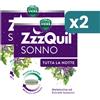 Vicks Zzzquil Sonno Tutta La Notte Integratore Melatonina 2 confezioni da 28 Compresse