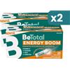 Be-Total Betotal Energy Boom Integratore Ricarica Di Energia 2 confezioni da 20 Stick