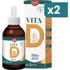 Erba Vita Vita D Gocce Integratore Vitamina D 2 confezioni da 50ml