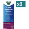 Vicks Medinait Sciroppo Influenza E Tosse 2 confezioni da 180ml