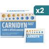 Carnidyn Fast Integratore Magnesio E Potassio Con Carnitina Per Stanchezza 2 confezioni da 20 Bustine