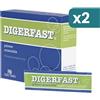 Digerfast Polvere 2 confezioni da 24 Bustine 2g
