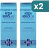 Zeta Farmaceutici Acqua Borica Bagno Oculare Sterile Occhi Arrossati 2 confezioni da 500ml