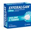 Efferalgan 500mg Paracetamolo 2 confezioni da 16 Compresse Effervescenti