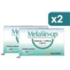 Melasin Up Integratore Melatonina 2 confezioni da 60 Compresse