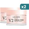 Lovren Essential V2 Crema Viso Time-age Effect 2 confezioni da 30ml