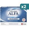 Collirio Alfa Alfa Collirio 0,4 Trattamento Occhi Secchi 2 confezioni da 20 Flaconcini