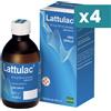 Lattulac Sciroppo 67g/100ml 4 confezioni da 200ml