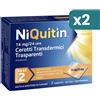 Niquitin 14mg/24 Ore 7 Cerotti Transdermici Trasparenti In Bustine 2 confezioni