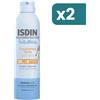Isdin Transparent Spray Wet Skin Pediatrics Spf50 Bambini Pelle Bagnata 2 confezioni da 250ml