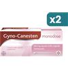 Gyno-canesten Monodose Sintomi Candida 500mg Clotrimazolo 1 Capsula Vaginale + Applicatore 2 confezioni