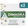Promopharma Dimagra Mct Oil 100% 2 confezioni da 30 Stick Pack