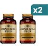 Solgar Amino Bcaa Plus Integratore Di Aminoacidi E Vitamina B6 2 confezioni da 50 Capsule