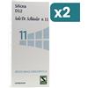 Dr.schussler Silicea D12 Medicinale Omeopatico 2 confezioni da 200 Compresse