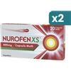 Nurofenxs 400mg 2 confezioni da 20 Capsule Molli