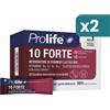 Prolife 10 Forte Integratore Fermenti Lattici 2 confezioni da 20 Bustine