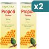 Erbamea Propoli Titolata Spray Bocca Gola 2 confezioni da 30ml