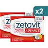 Zetavit Integratore Magnesio E Potassio Advance 2 confezioni da 24 Bustine