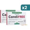 Naturando Donna Candifree Integratore Contro Candida 2 confezioni da 30 Capsule