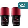 Vichy Homme Clinical Control Deodorante Roll-on 96h Anti-traspirante 2 confezioni da 50ml