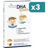 U.g.a. Nutraceuticals Srl Vita Dha Brain Gusto Fragola E Limone 3 confezioni da 30 Morbidine