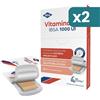 Ibsa Vitamina D3 1000 Ui Integratore Sistema Immunitario E Ossa 2 confezioni da 30 Film