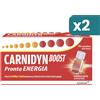 Carnidyn Boost Integratore Con Carnitina Per Stanchezza 2 confezioni da 10 Flaconcini