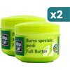 Allga San Allgasan Burro Speciale Piedi Secchi Burro Karitè 2 confezioni da 200ml