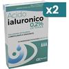 Gr Farma Soluzione Oftalmica Lubrificante Idratante Acido Ialuronico 0,2% 10 Monodose Richiudibili 2 confezioni da 0,5ml