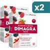 Promopharma Dimagra Protein Integratore Massa Muscolare 10 Buste Gusto Red Fruit 2 confezioni