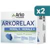 Arkopharma Arkorelax Moral+ Integratore Dopamina E Serotonina 2 confezioni da 60 Compresse