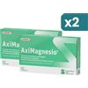 Schwabe Pharma Italia Aximagnesio Integratore Alimentare 2 confezioni da 40 Compresse