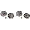 Feriuzymix Set di 2 tamburi frizione con frizione e cuscinetto ad aghi per motosega cinese 4500 5200 5800