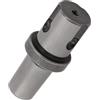 ZiStarlilife Adattatore per punta da trapano D16 con codolo conico da 3/4, 19 mm, in metallo, per connessione magnetica per mandrino, grigio, 1 pezzo, ideale per officina e progetti fai da te (A)