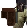 Genérico Porta attrezzi in pelle - Reggiseno retrò multiuso in pelle - Fermaglio per torcia, penna, miglioramento in casa, costruzione, fontaneria, falegnameria