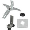 MoSundi Modello di guida del router 3701 3703 3709 3710, metallo per taglierina di plastica Guida diritta Taglio preciso del legno