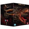 WARNER BROS Game Of Thrones: Seasons 1-8 4K Ultra-HD [2019] [Region Free] [Blu-ray]