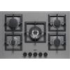 Elleci PGSP75148CS Plano 75 TCC - Piano Cottura 5 Fuochi a Gas 75 cm Granitek colore Cemento