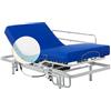 Geriafy - Letto Elettrico con Materasso Memory Foam Professional V3, Fodera impermeabile (80x190 cm, Sponde letto)
