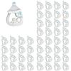Dorunova Gessetti per Bomboniere Nascita e Battesimo - Gessetti Profumati Decorativi Fai da Te per Sacchetti, Decorazioni Nascita Bimbo e Bimba 48 Pieces (Stile 11)