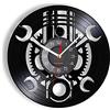 AVJERA Orologio da Parete Vintage Piston Car Repair Service Garage Orologio da Parete con Dischi in Vinile Auto W