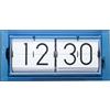 NEXTIME 5209BL Big Flip Digital Clear Mesa Orologio da Parete, Blu, 17 x 36 cm